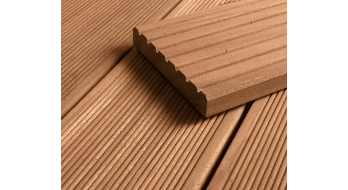 Bambus Terrassendielen Bangkirai Farbige Holzdecken 185cm