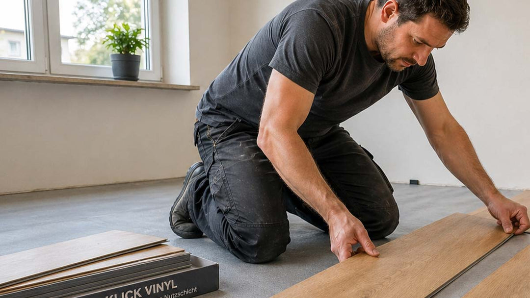 Vinylboden verlegung im Zimmer Reud Bodenarena