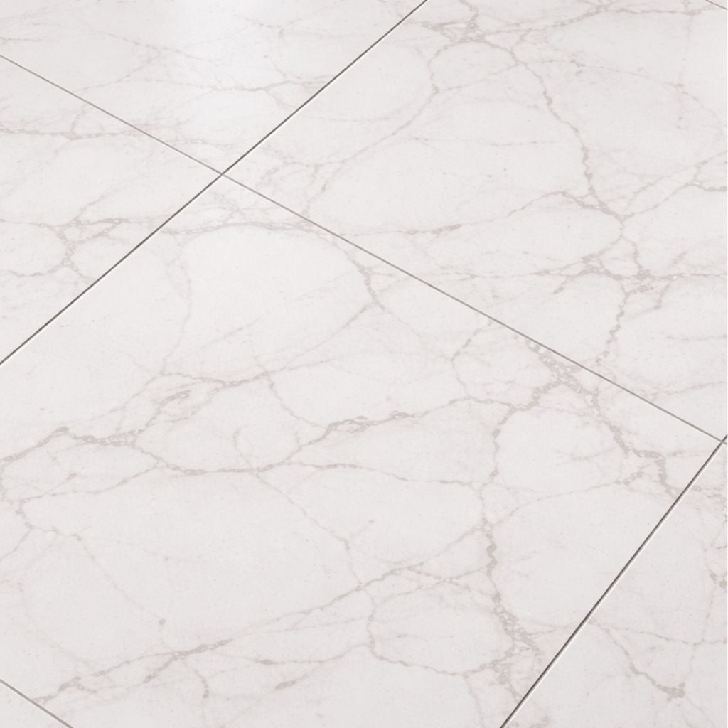 Klick Vinyl Falquon SPC STONE Carrara Marble - Reud Bodenarena