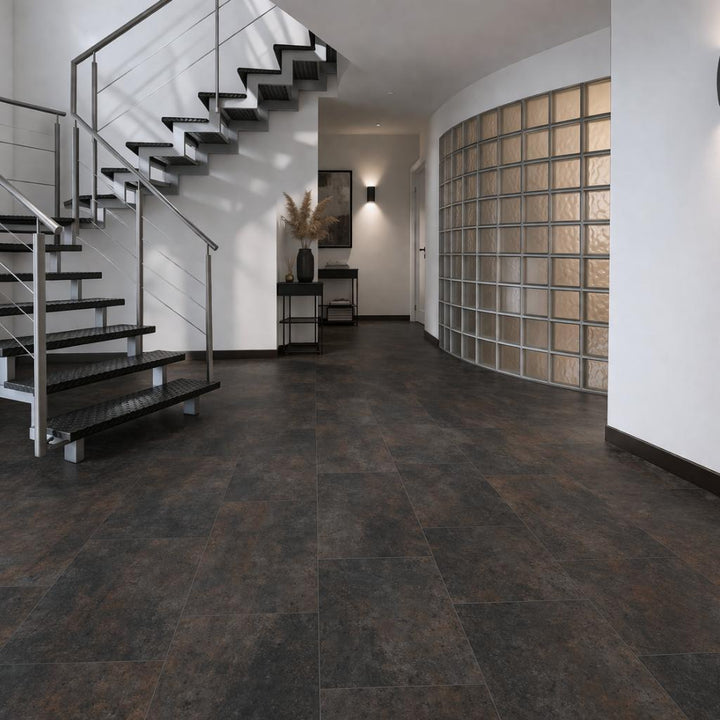 Bodencouture Brick Design Ceramic Steel Klick Vinyl - Reud Bodenarena