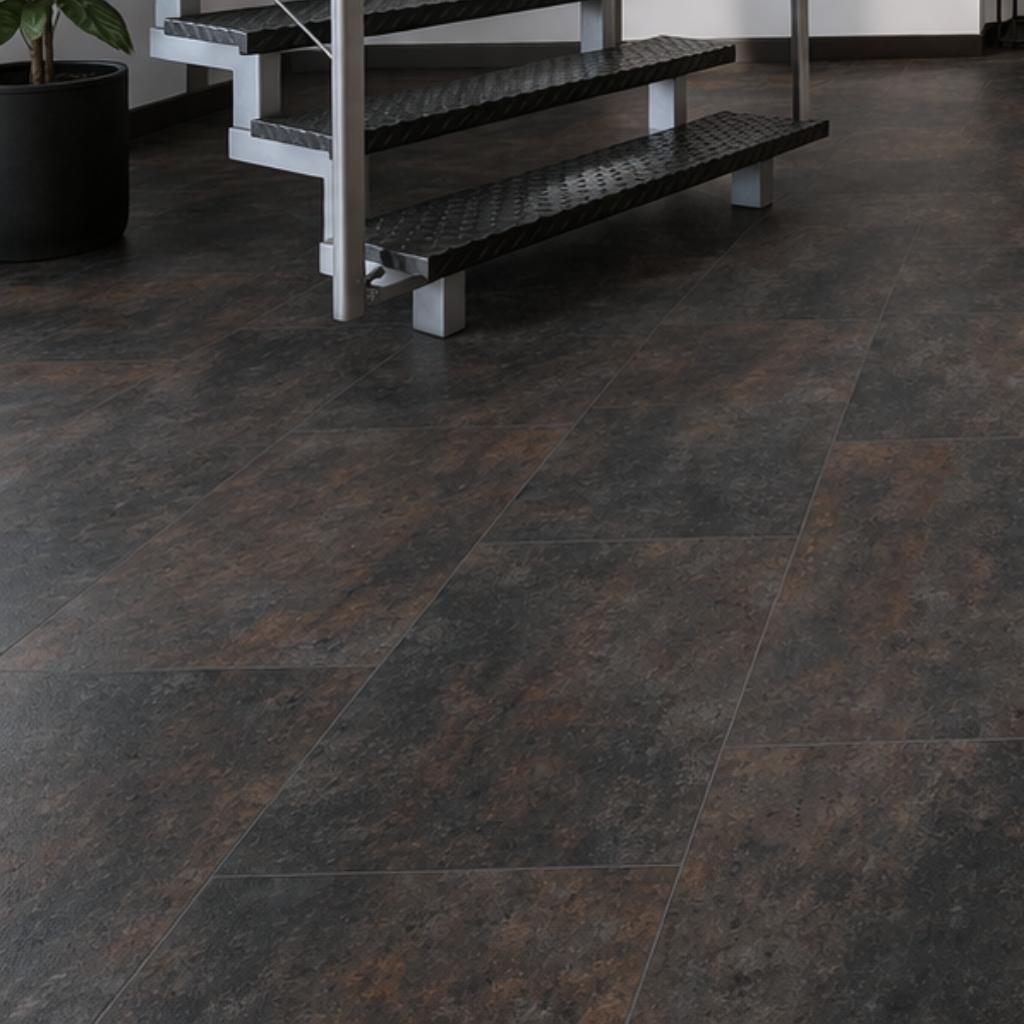 Bodencouture Brick Design Ceramic Steel Klick Vinyl - Reud Bodenarena