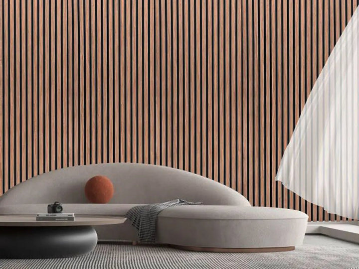 Akustikpaneel Jangal Walnut MDF Furnier Wandpaneel