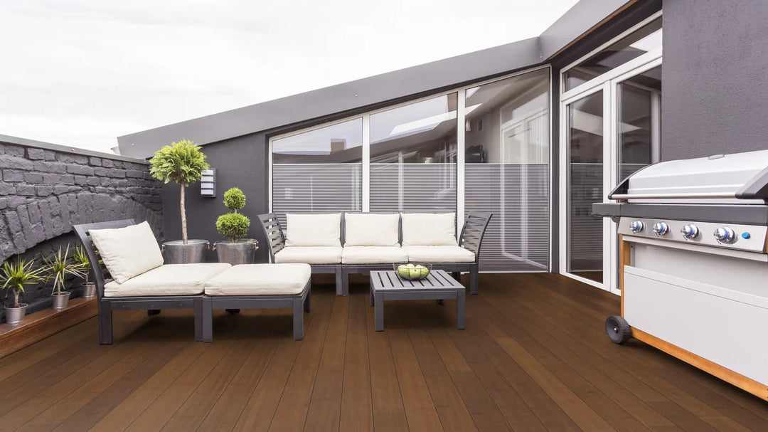 Bambus Terrassendielen Farbe Bangkirai Holzdiele Terrasse Holz