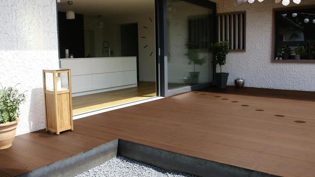 Bambus Terrassendielen Farbe Bangkirai Holzdiele Terrasse Holz