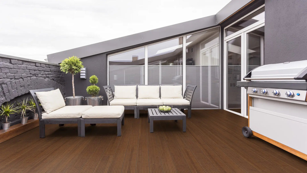 Bambus Terrassendielen Farbe Bangkirai Holzdiele Terrasse Holz
