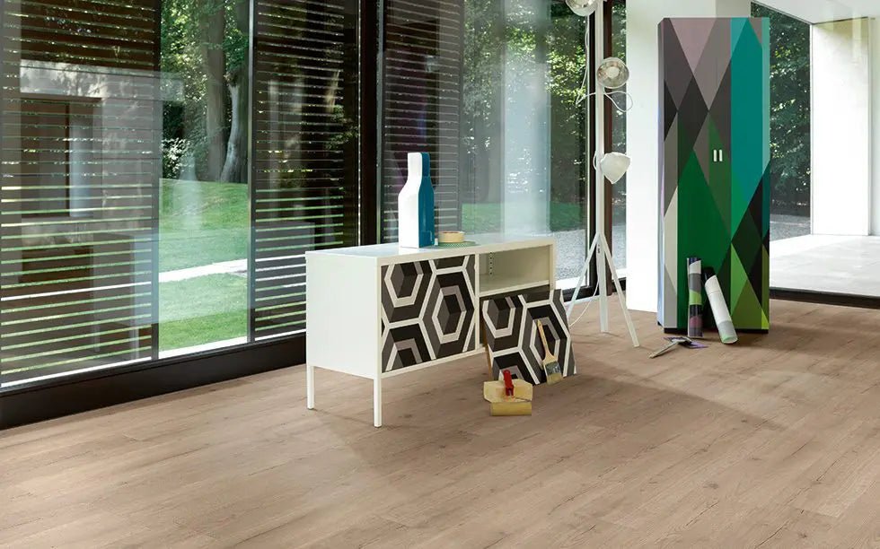 Parador Basic 30 Eiche Infinity grau Vinylboden HDF-Träger mit Trittschalldämmung