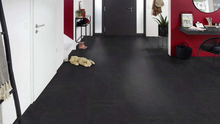 GreenLine Silent XL Stone Fliesenoptik Ölschiefer mit Trittschalldämmung Vinylboden