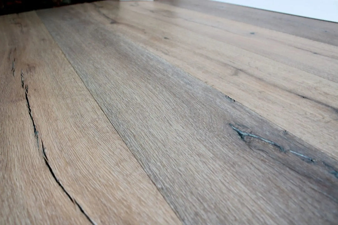 Rustic Collection Eiche Buffalo skin rustikal weiß geölt stark gebürstet Landhausdiele Fertigparkett