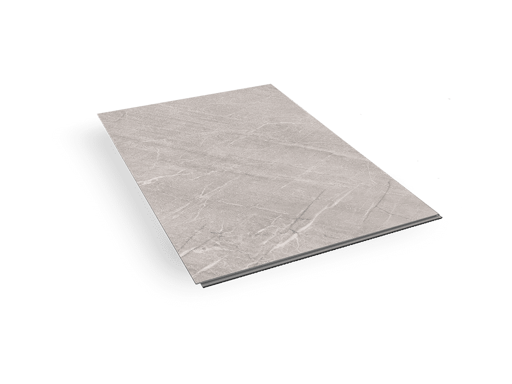 Check One Standard 2141 Grillo Botticino mit Trittschalldämmung Fliesenoptik Vinylboden Klick