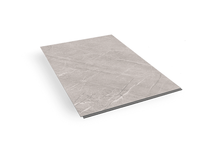 Check One Standard 2141 Grillo Botticino mit Trittschalldämmung Fliesenoptik Vinylboden Klick