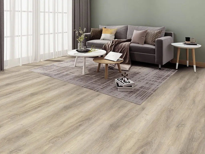 Check One Standard 2466 Wickrath Eiche Breitdiele inkl. Trittschalldämmung Vinylboden