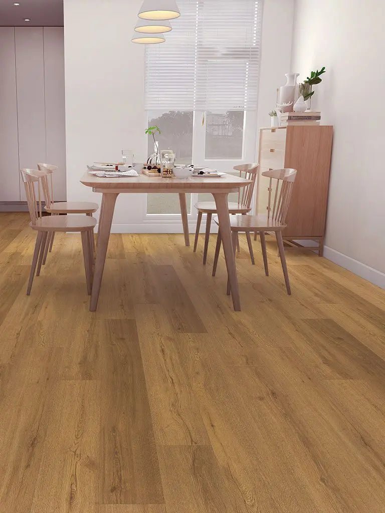 Check One Standard 2467 Lohe Eiche Breitdiele inkl. Trittschalldämmung Vinylboden