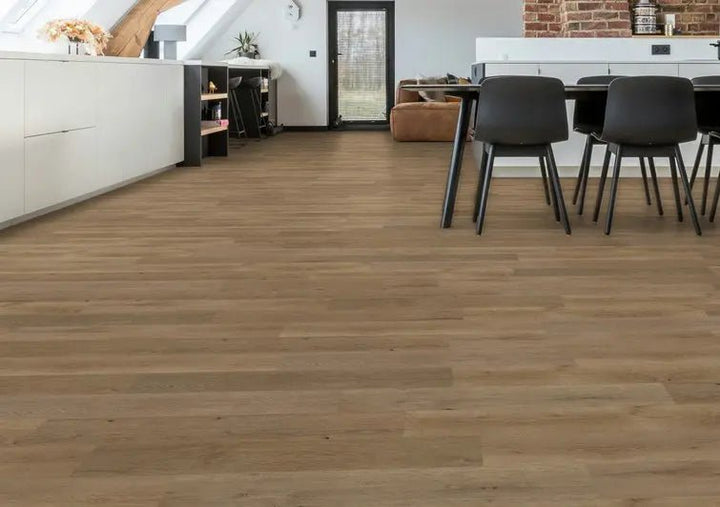 COREtec Naturals 1200 Lumber mit Kork Trittschalldämmung Vinylboden Klick