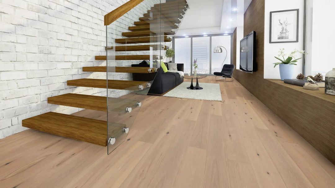 Classic Collection Brida Eiche rustikal gefast gebürstet transparent geölt Landhausdiele Fertigparkett