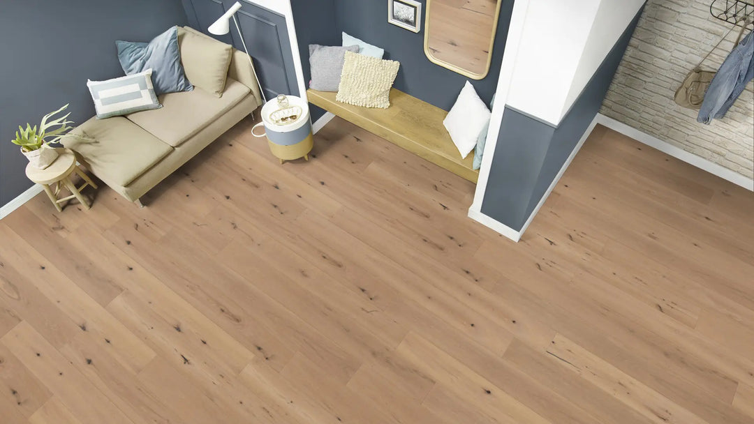 Classic Collection Brida Eiche rustikal gefast gebürstet transparent geölt Landhausdiele Fertigparkett