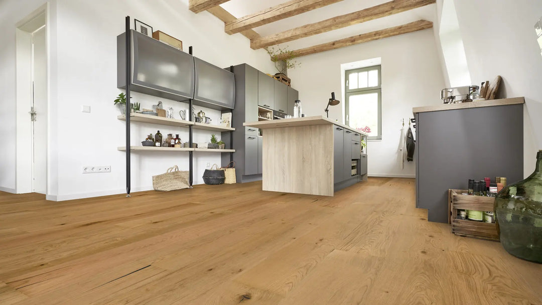 Noblesse Eiche XXL rustikal gefast gebürstet Fertigparkett