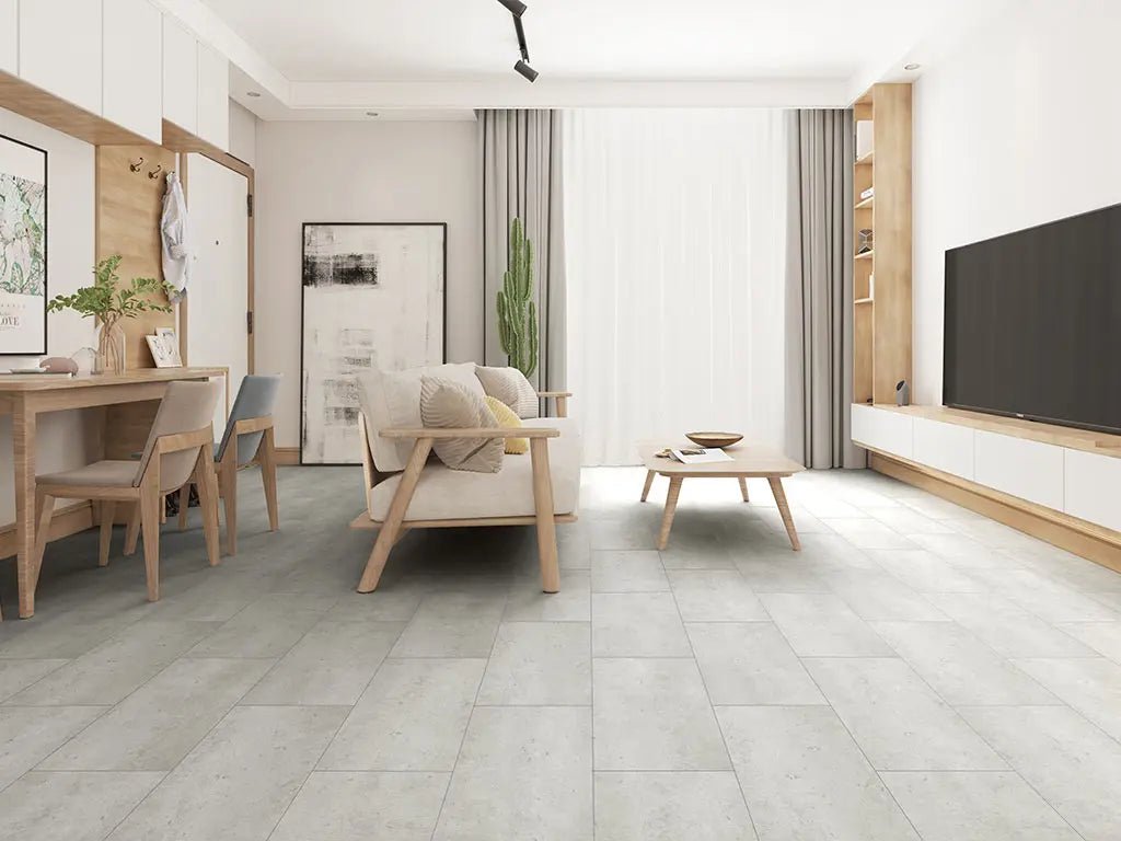 CHECK One Rheinbaben Beton Fliese Klick Vinylboden