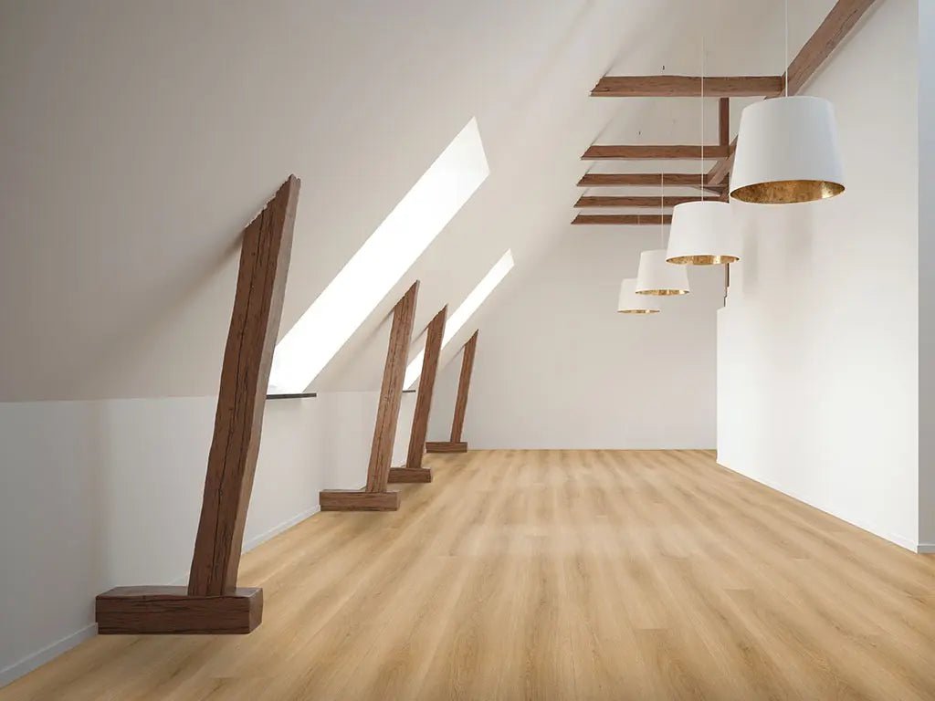 Decoflooring Eiche Burgund Glue 2,5 Zum Verkleben Vinylboden