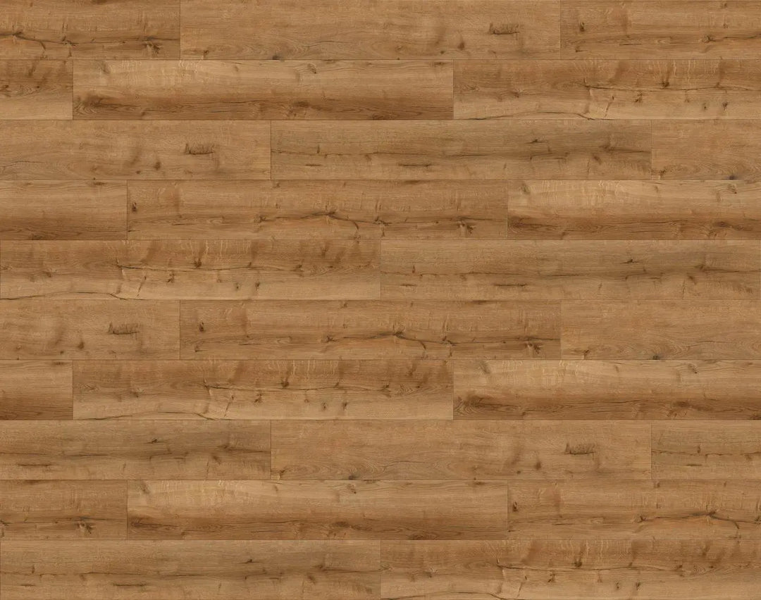 Decoflooring Eiche Castell Landhausdiele integrierter Trittschalldämmung Vinylboden Klick