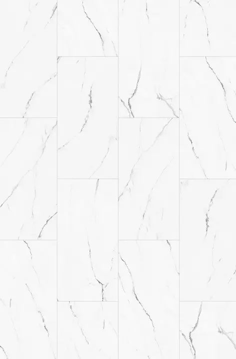 Klick Vinylboden Fliese XXL Light Marmor mit Trittschall