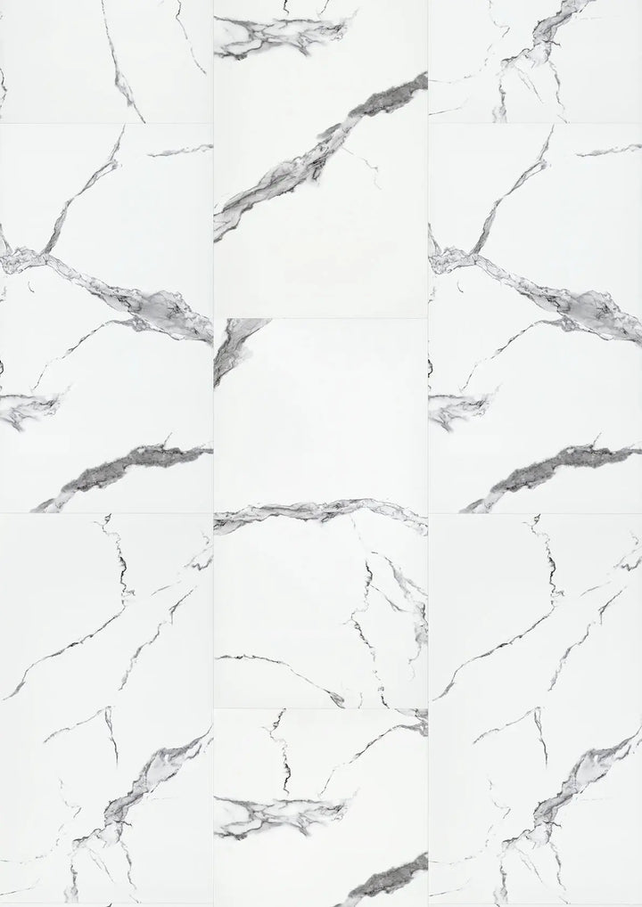 Decoflooring Klick Vinylboden Marble White 2