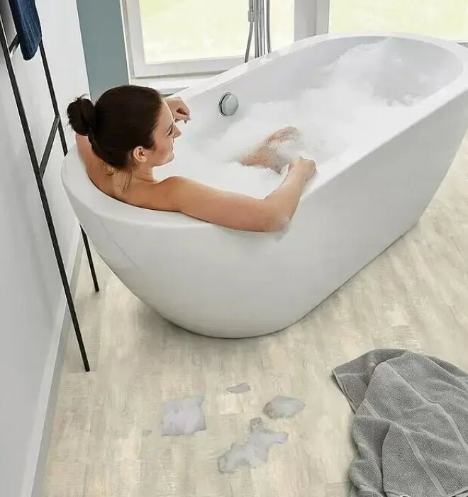 Decolife Designboden Watercork Silver Snow Oak Klick