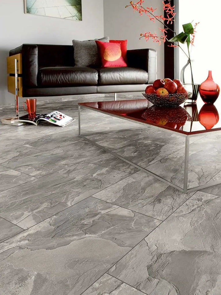 CHECK green Lahde Schiefer Fliese Designboden