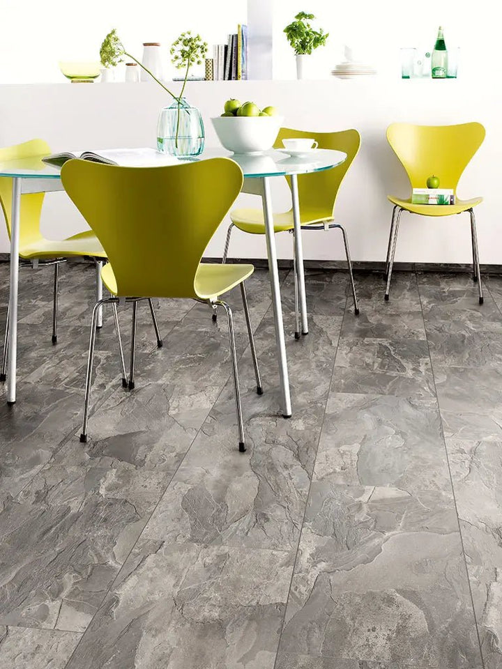 CHECK green Lahde Schiefer Fliese Designboden