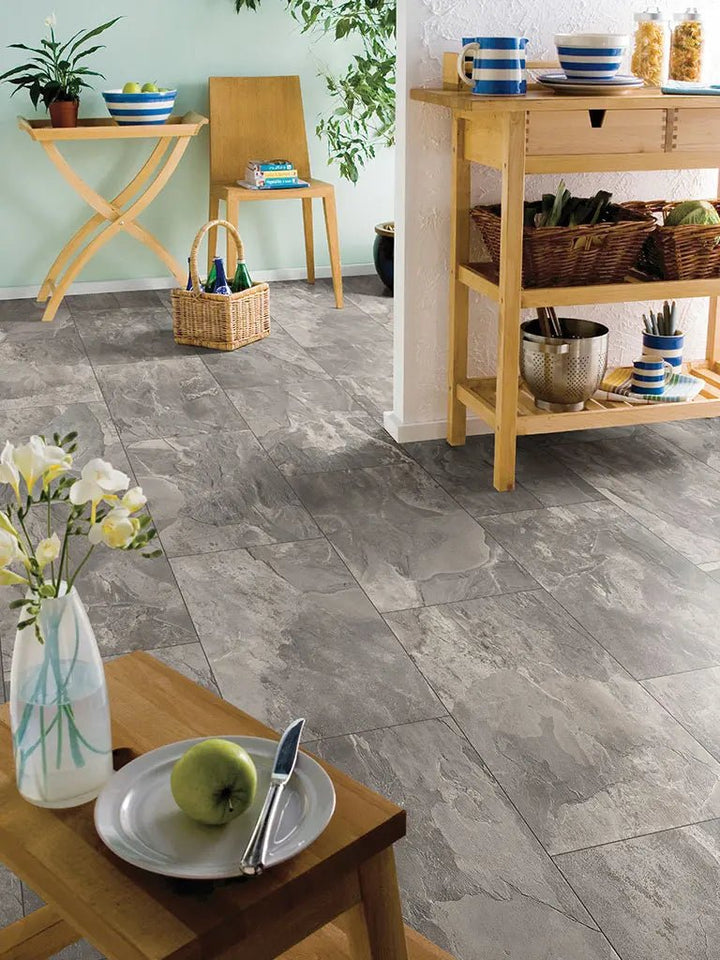 CHECK green Lahde Schiefer Fliese Designboden