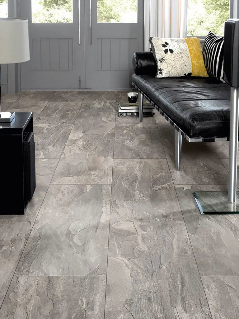 CHECK green Lahde Schiefer Fliese Designboden