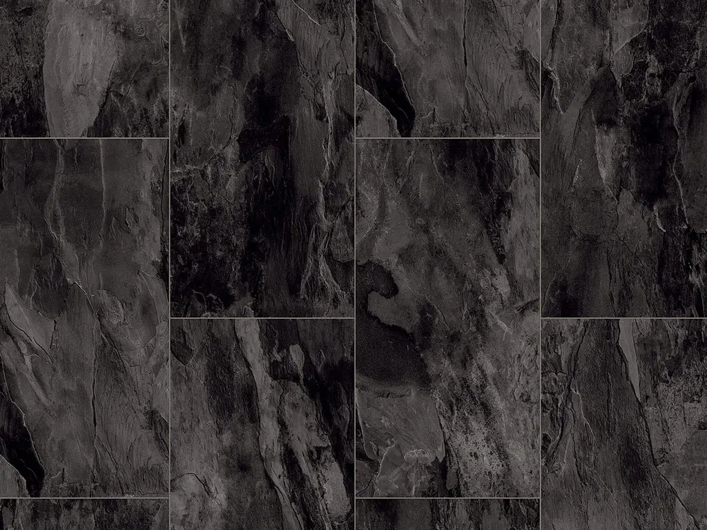 CHECK green Lüre Schiefer Fliese Designboden