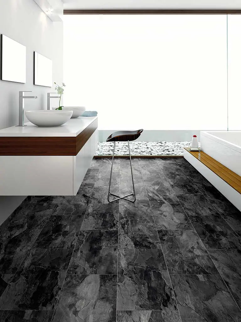 CHECK green Lüre Schiefer Fliese Designboden