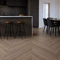 Designboden CHEVRON SolidLock silent 70-05 Moritzburg dunkel