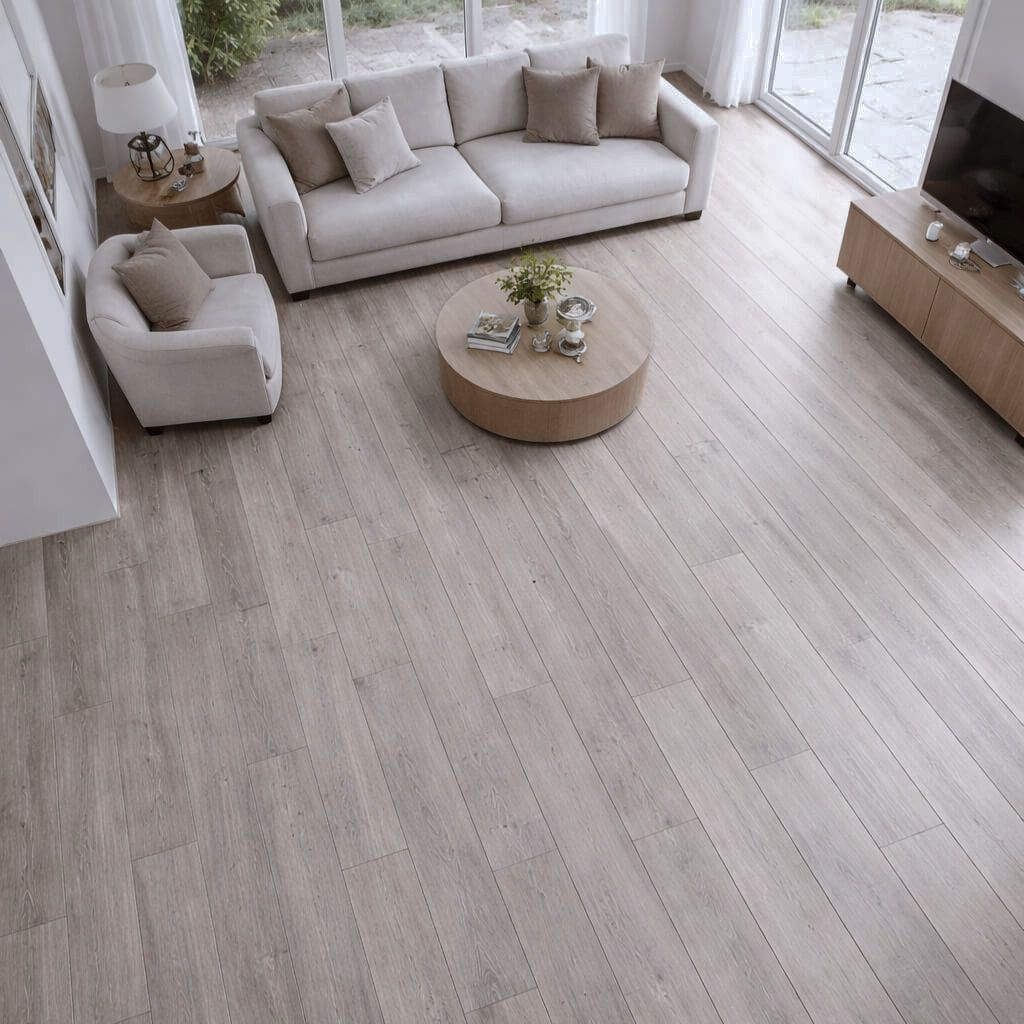 Designboden CHECK green 2447 Eiks Eiche - Reud Bodenarena