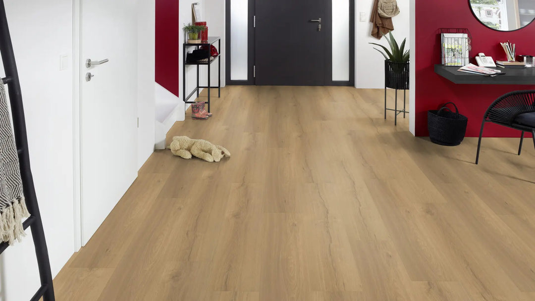 EcoPur Eiche Fauna SPC mit integrierte Trittschalldämmung Vinylboden Click