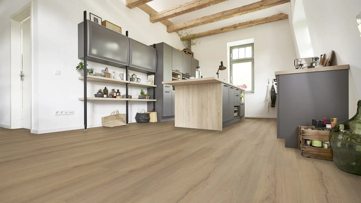 EcoPur Eiche Flora SPC mit integrierte Trittschalldämmung Vinylboden Click