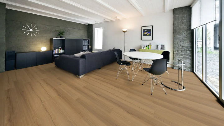 EcoPur Eiche Flower SPC mit integrierte Trittschalldämmung Vinylboden Click