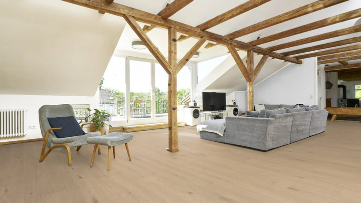 EcoPur Eiche Heaven SPC mit integrierte Trittschalldämmung Vinylboden Click