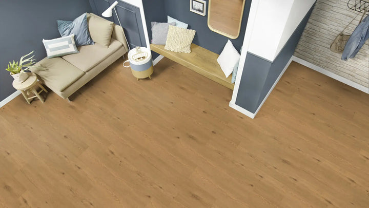 EcoPur Eiche Luna SPC mit integrierte Trittschalldämmung Vinylboden Click