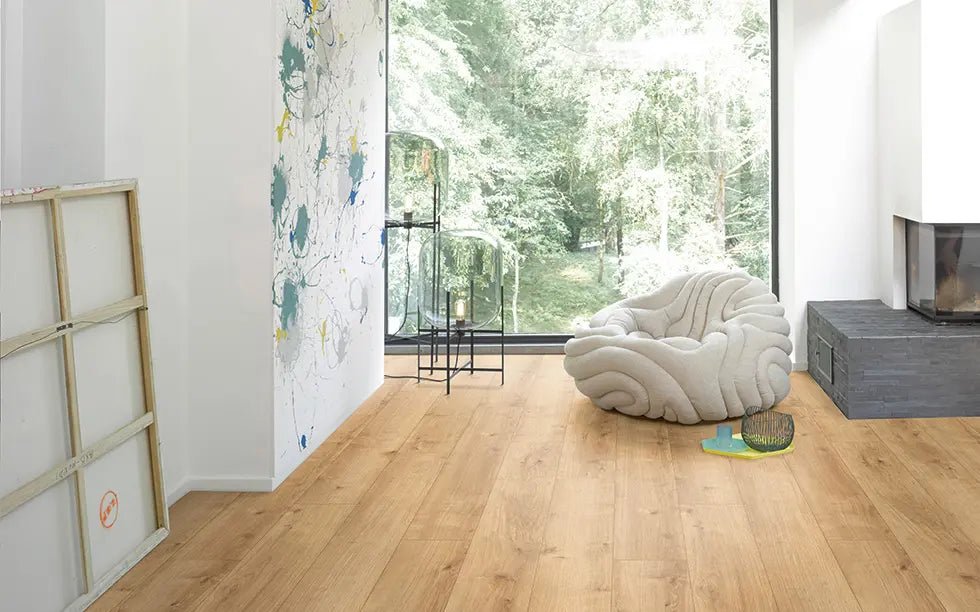 Eiche Pure Natur Landhausdiele Designboden Parador Modular ONE Klick