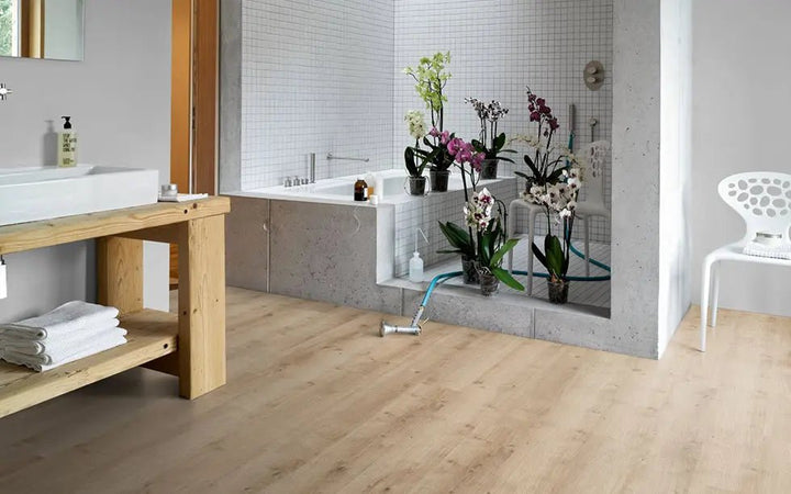 Eiche Pure hell Landhausdiele Designboden Parador Modular ONE Klick