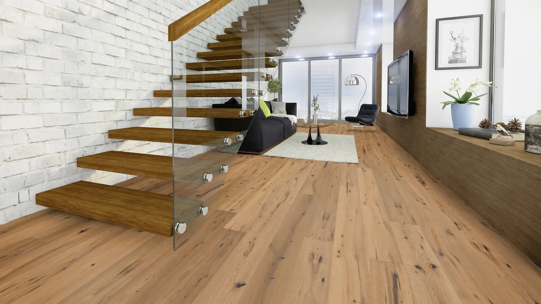 Endres Eiche country gefast gebürstet natur geölt Landhausdiele Fertigparkett