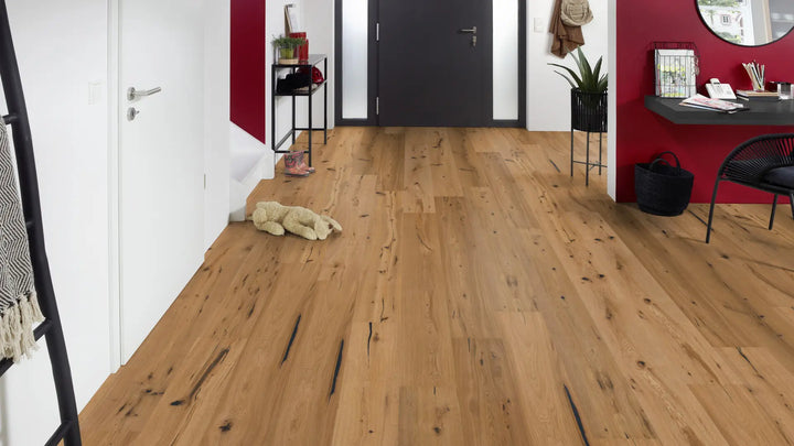 Endres Eiche country gefast gebürstet natur geölt Landhausdiele Fertigparkett