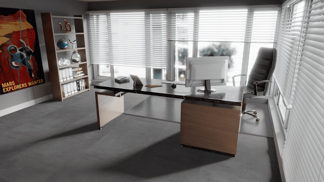 Falquon Q1011 MAX Fliese XL Beton grau Supermatt Laminat