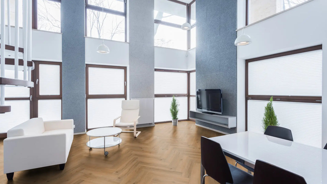 GreenLine Daisy Herringbone mit integrierter Trittschalldämmung Vinylboden Klick