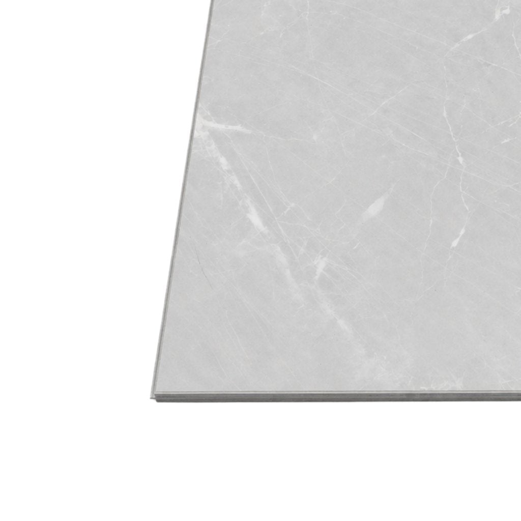 GreenLine Silent XL Stone Fliesenoptik Granit white mit Trittschalldämmung Vinylboden Klick - Reud Bodenarena