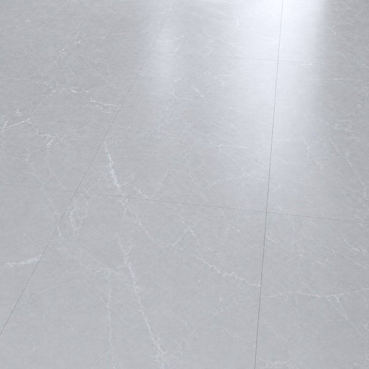 GreenLine Silent XL Stone Fliesenoptik Granit white mit Trittschalldämmung Vinylboden Klick - Reud Bodenarena