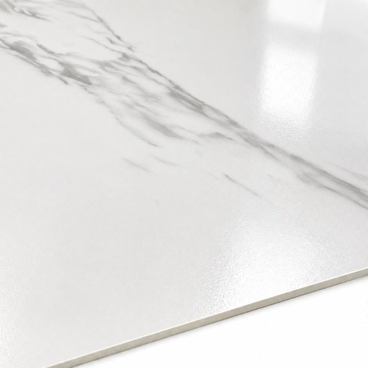GreenLine Silent XL Stone Fliesenoptik Marmor mit Trittschalldämmung Vinylboden Klick Fliese Kante
