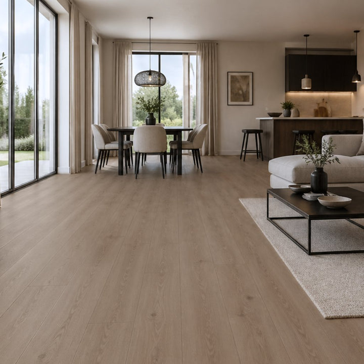 Hybridboden Laminat Stockholm Oak 1536 Krono Binyl Pro Reud Bodenarena