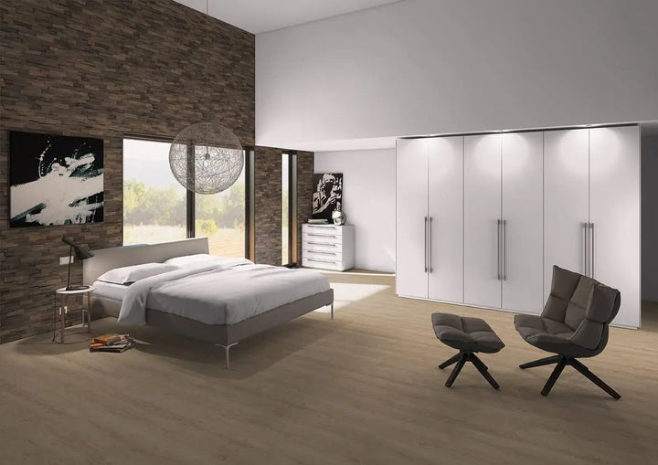 INDO FSC Line Teak Charred Wandpaneele